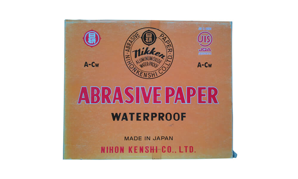 Nikken Waterproof Abrasive Paper (alumina)